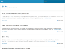Tablet Screenshot of myitzy.com